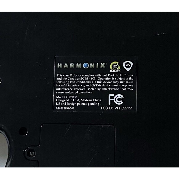 Rock Band Guitar Fender Stratocaster Harmonix 822151 PS3 No Dongle No Strap - Picture 7 of 9